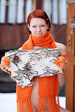 Sweet snow girl Sweet snow girl