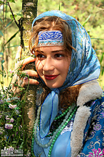 Cute babe teasing outdoor Cute babe teasing outdoor