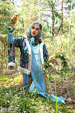 Cute babe teasing outdoor Cute babe teasing outdoor