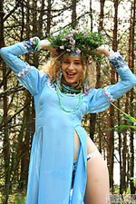 Cute babe teasing outdoor Cute babe teasing outdoor