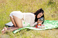 Cute naked outdoors Cute naked outdoors