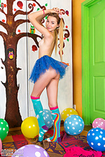 Beautiful model goes wild Beautiful model goes wild