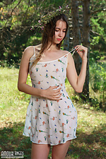 Stunning model outdoors Stunning model outdoors