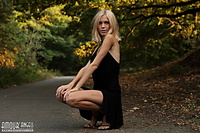 Glamour girl in nature Glamour girl in nature