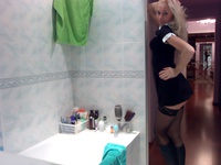 Hot skinny teen shows her beautiful naked body Hot skinny teen shows her beautiful naked body