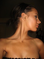 Sexy brunette with fantastic body Sexy brunette with fantastic body