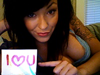 I made these pictures while skyping my ex I made these pictures while skyping my ex