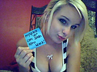 Hot pictures of a sweet blonde teen Hot pictures of a sweet blonde teen