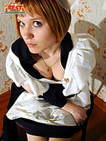 Russian schoolgirl teasing Russian schoolgirl teasing