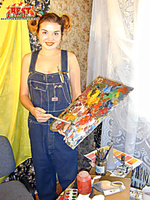 Naked teen artist Naked teen artist
