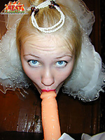 Depraved teen-aged bride