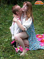 Russian girl fucking outdoors Russian girl fucking outdoors
