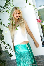 Lolly shows off pussy Lolly shows off pussy