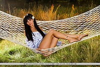 New model milania is a sweet, charming stunner. New model milania is a sweet, charming stunner.