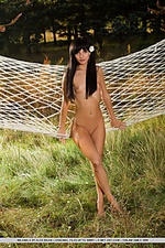 New model milania is a sweet, charming stunner. New model milania is a sweet, charming stunner.