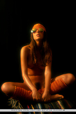 Vika ac showcases her perfectly tanned complexion, gorgeous puffy breasts, untrimmed bush and slender legs in front of the camera. Vika ac showcases her perfectly tanned complexion, gorgeous puffy breasts, untrimmed bush and slender legs in front of the camera.