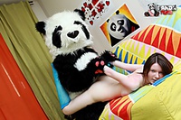 Teens free panda fuck style