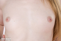 Stunning model playing