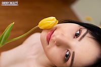 Posing cutie showing off Posing cutie showing off