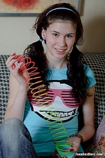 This cute girl doesn't mind to get her warm holes drilled This cute girl doesn't mind to get her warm holes drilled