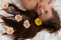 Playing with flowers Playing with flowers