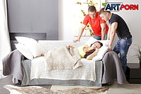 Real porn babe keeps her holes hot for two cocks Real porn babe keeps her holes hot for two cocks